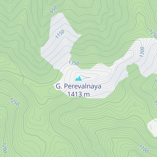 Map of G. Perevalnaya