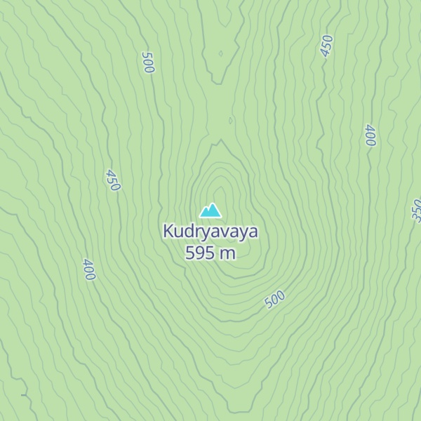Map of Kudryavaya