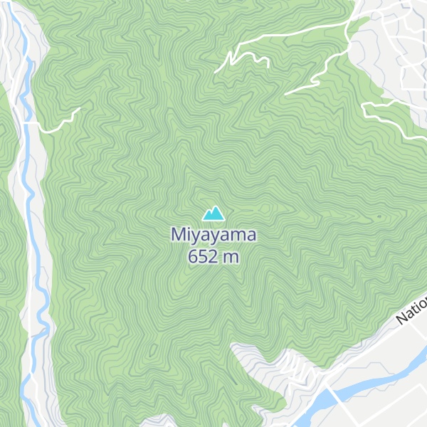 Map of Miyayama
