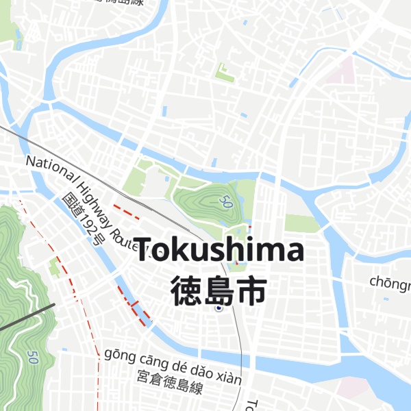 Map of Shiro-yama