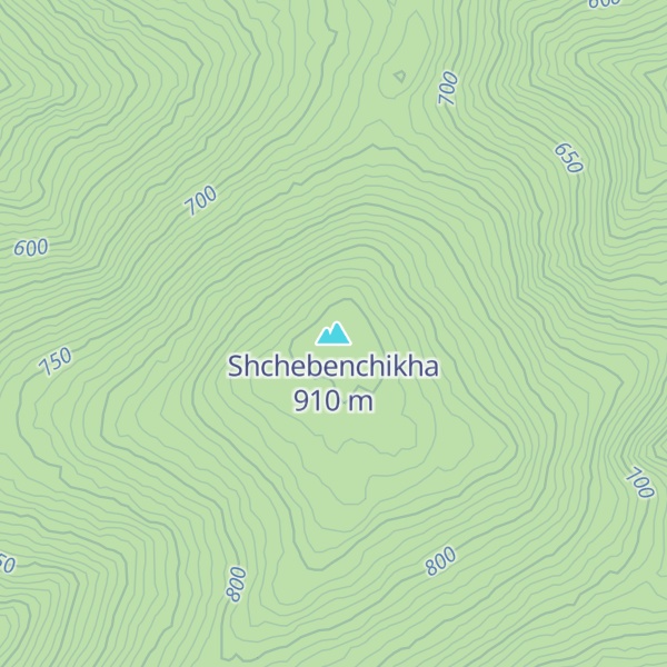 Map of Shchebenchikha