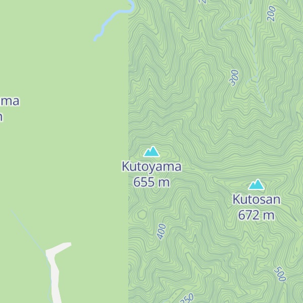 Map of Kutoyama