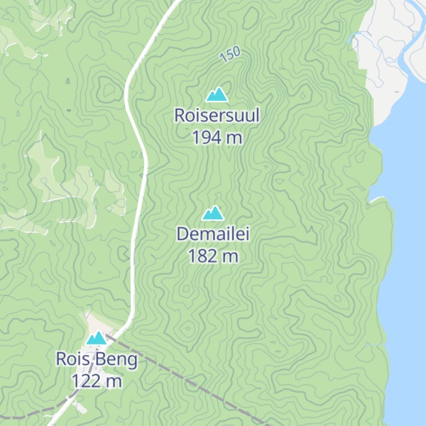 Map of Demailei
