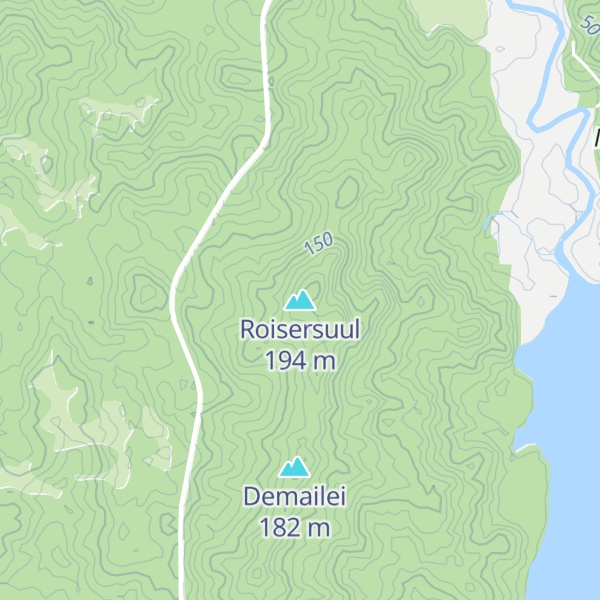 Map of Roisersuul