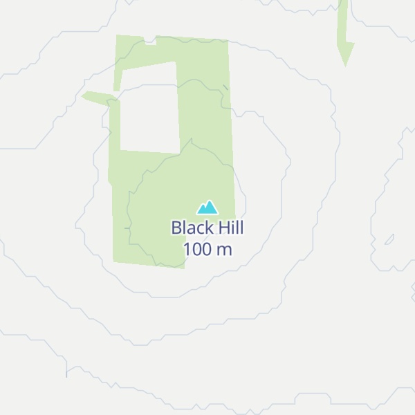 Map of Black Hill