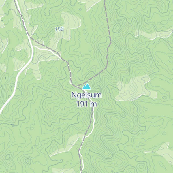 Map of Ngelsum
