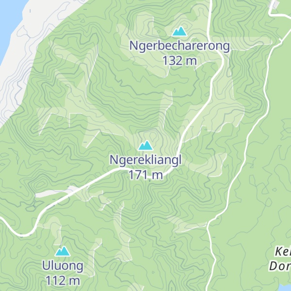 Map of Ngerekliangl