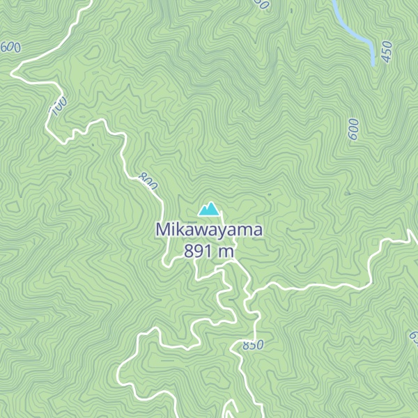 Map of Mikawayama