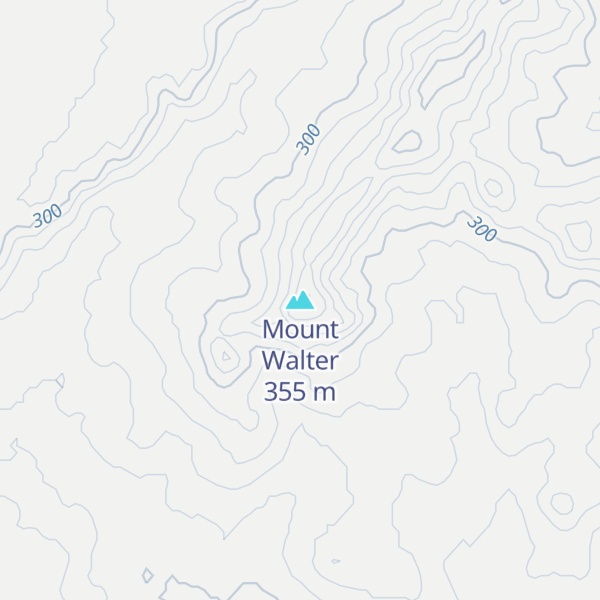 Map of Mount Walter