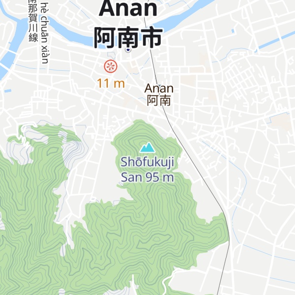 Map of Shōfukuji San