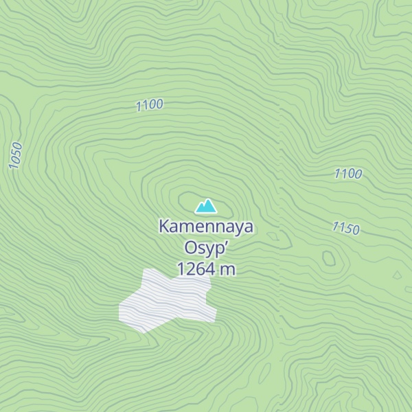 Map of Kamennaya Osyp’