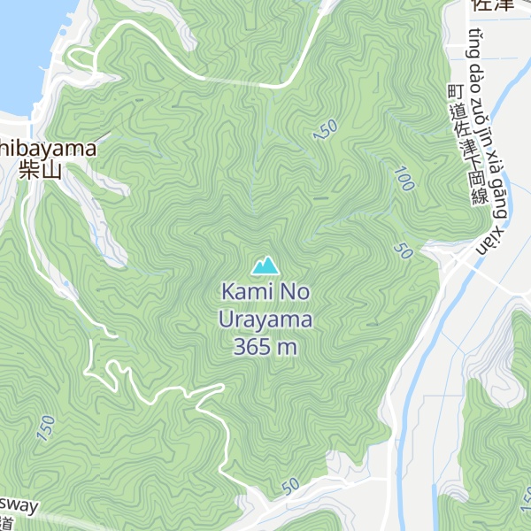 Map of Kami No Urayama