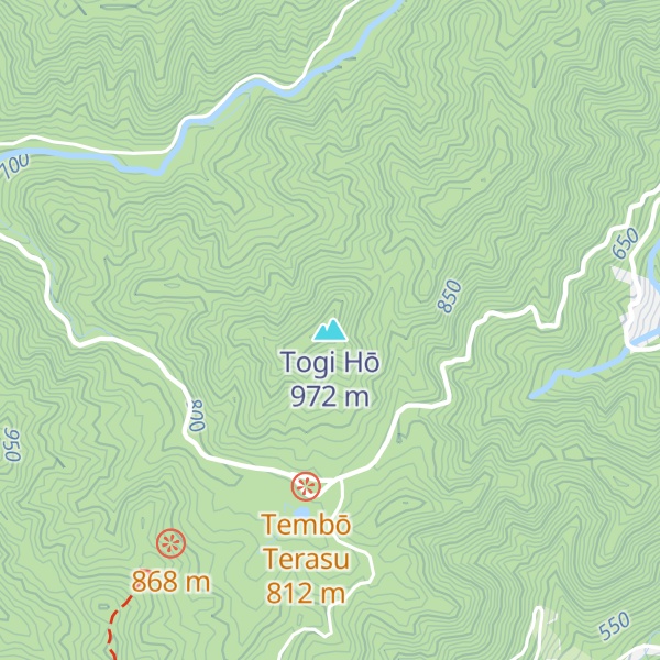 Map of Togi Hō