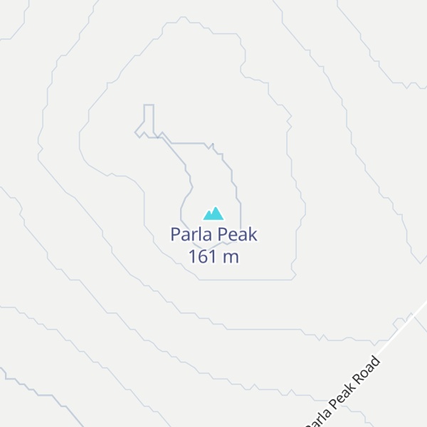 Map of Parla Peak