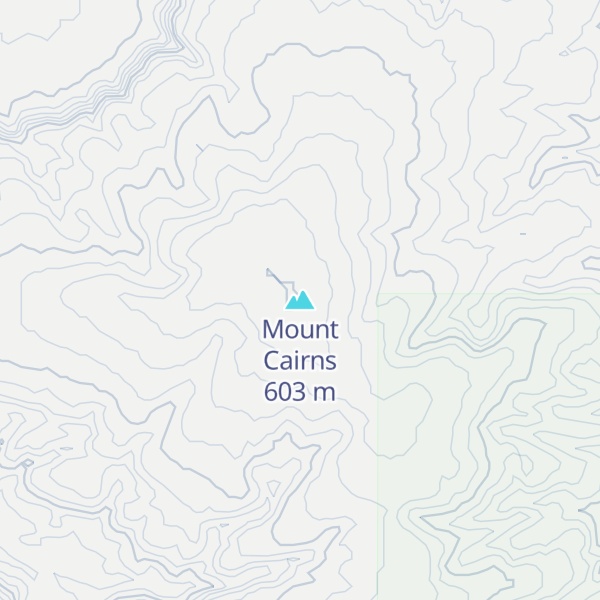 Map of Mount Cairns
