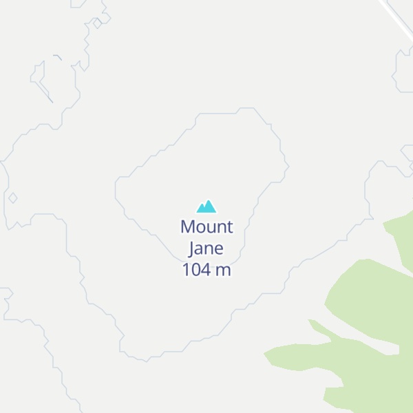 Map of Mount Jane