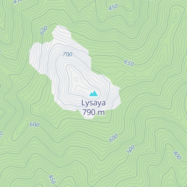Map of Lysaya