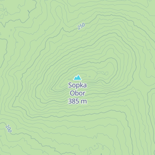 Map of Sopka Obor