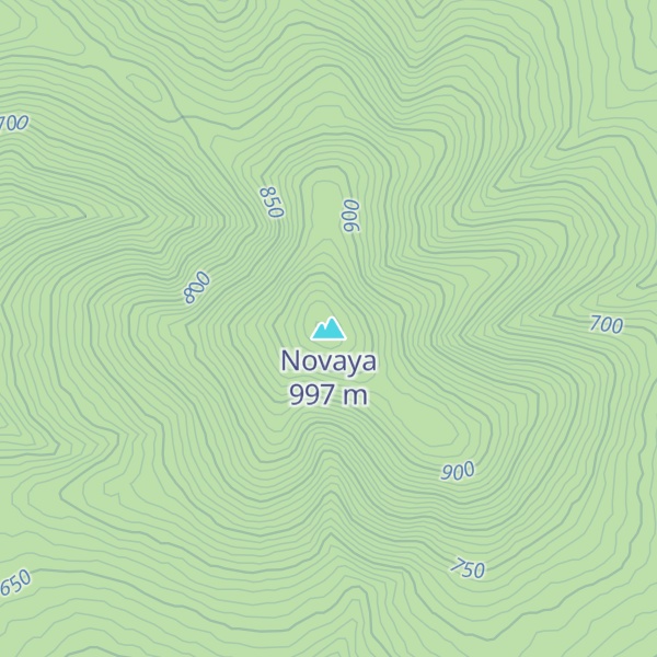 Map of Novaya