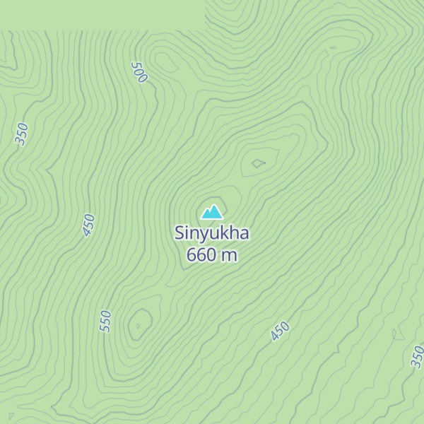 Map of Sinyukha