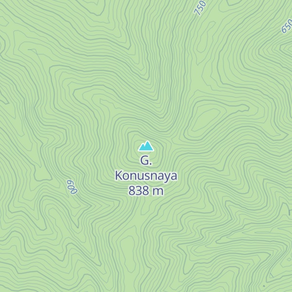 Map of G. Konusnaya