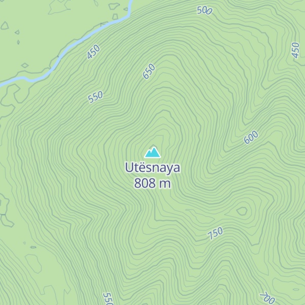 Map of Utësnaya