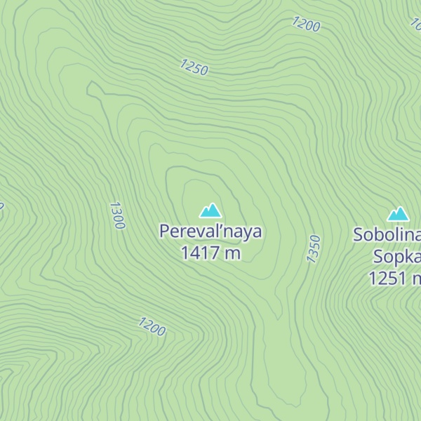 Map of Pereval’naya