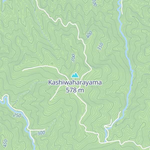 Map of Kashiwaharayama