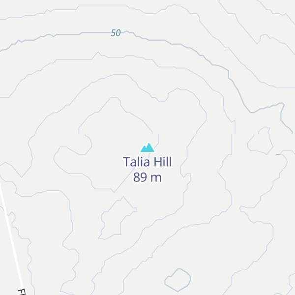 Map of Talia Hill