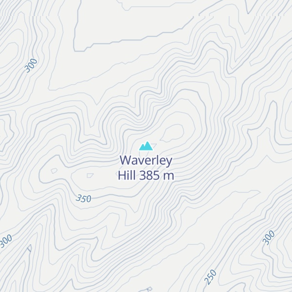 Map of Waverley Hill