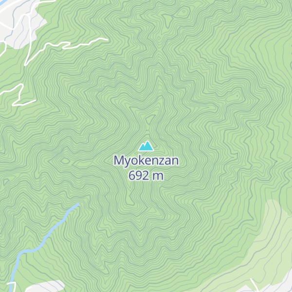 Map of Myokenzan
