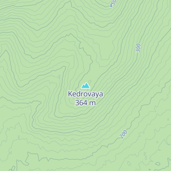 Map of Kedrovaya