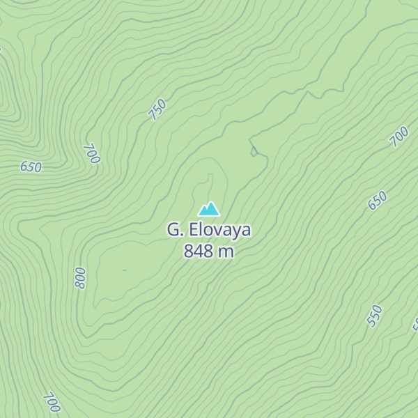 Map of G. Elovaya