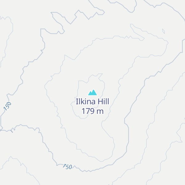 Map of Ilkina Hill