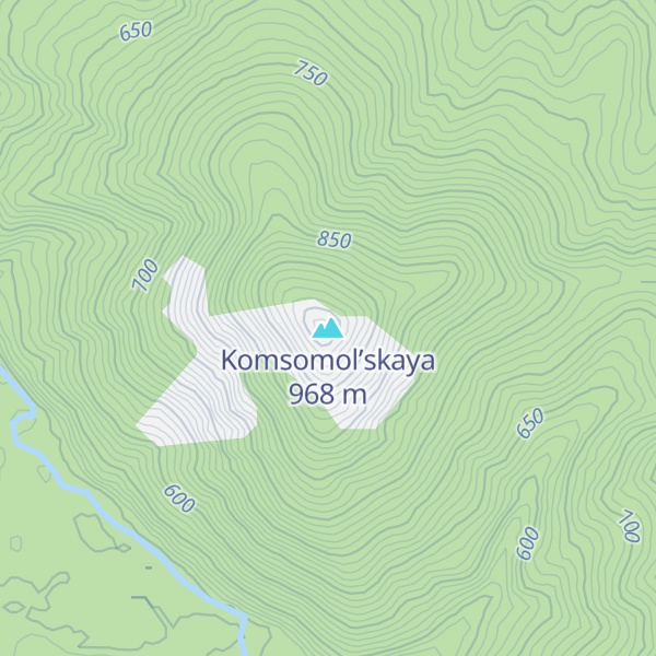 Map of Komsomol’skaya