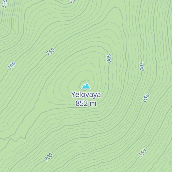 Map of Yelovaya