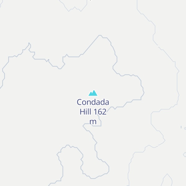Map of Condada Hill