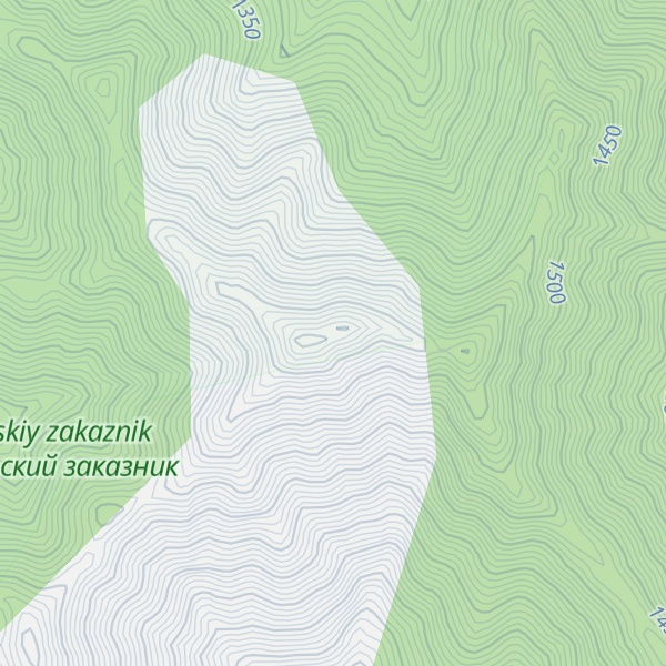 Map of Kamenistii Golec