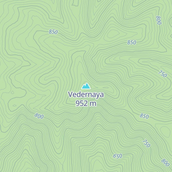 Map of Vedernaya
