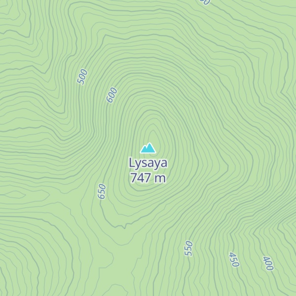 Map of Lysaya