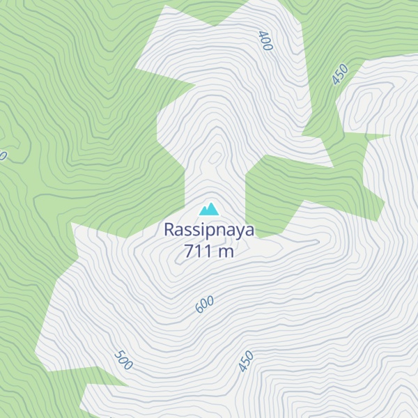 Map of Rassipnaya