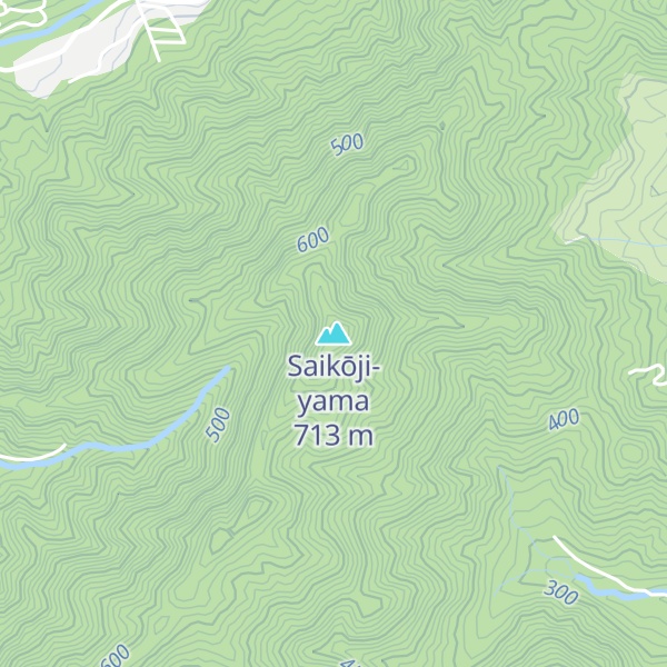 Map of Saikōji-yama