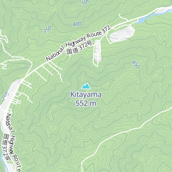 Map of Kitayama
