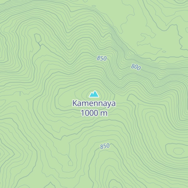Map of Kamennaya