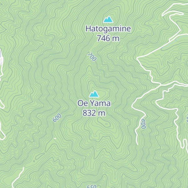 Map of Oe Yama