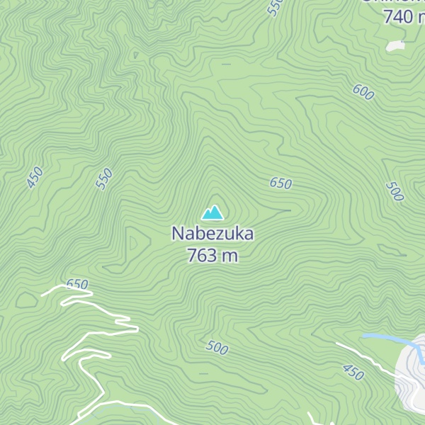 Map of Nabezuka