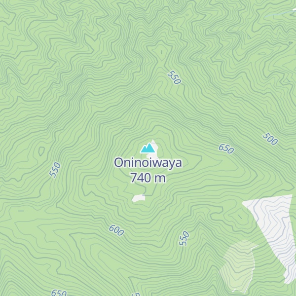 Map of Oninoiwaya