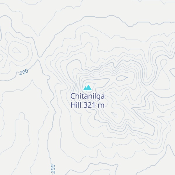 Map of Chitanilga Hill