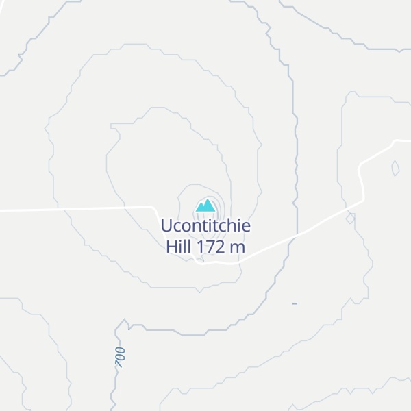 Map of Ucontitchie Hill