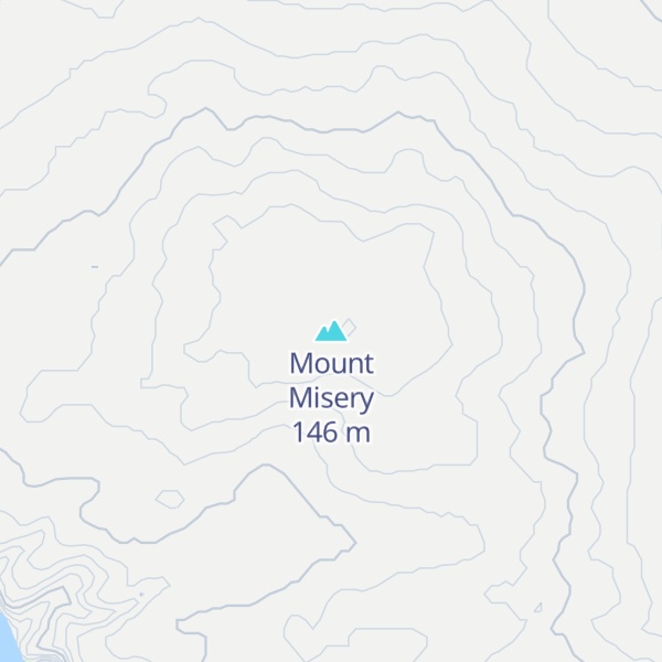 Map of Mount Misery